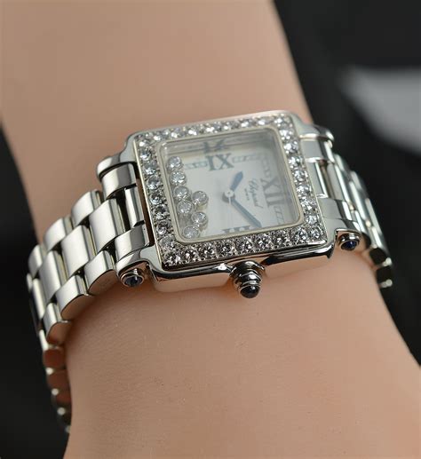 ladies watch with loose diamonds.